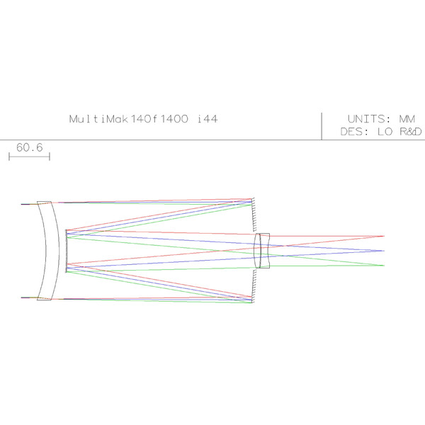 LOic Maksutov telescoop MC 140/1400 MultiMak i44
