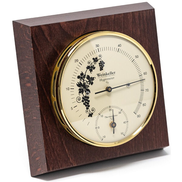 Fischer Weerstation Wijnkelder-hygrothermometer
