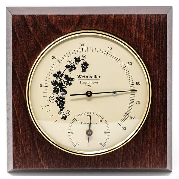 Fischer Weerstation Wijnkelder-hygrothermometer