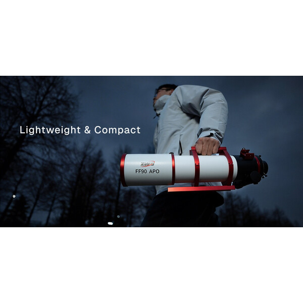 ZWO Apochromatische refractor AP 90/609 FF90