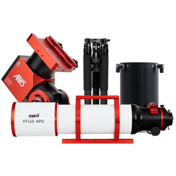 ZWO Apochromatische refractor AP 110/766 FF110 AM5N+PE200+TC40
