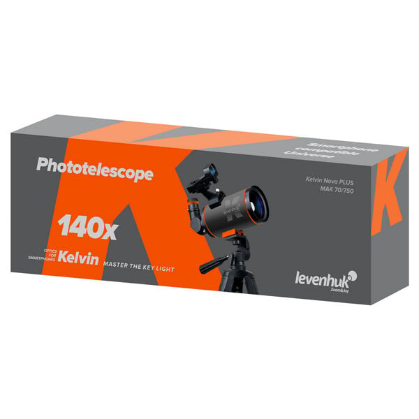 Levenhuk Maksutov telescoop MC 70/750 Kelvin Nova PLUS