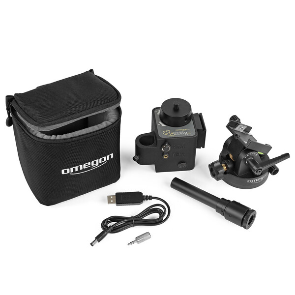 Omegon Montering Segugio Tracker-set met polar wedge en poolzoeker