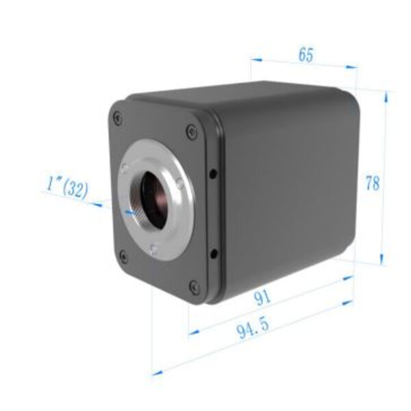 ToupTek camera ToupCam X5FCAM4K8MPA 4K autofocus, kleur, CMOS, 1\1,8", 2 µm, 60 fps, 8 MP, HDMI, USB 3.0