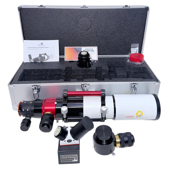 Lunt Solar Systems Zonnetelescoop ST 100/700 LS100MT Ha / B1800 PT DS Premium PLUS Kit