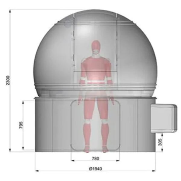 ScopeDome 2M Tower 80H