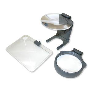 Carson Vergrootglazen Hobby Magnifier 3-piece magnifier set, illuminated