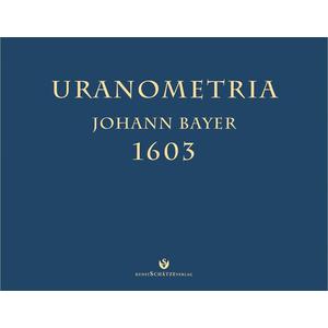 KunstSchätzeVerlag Uranometria van Johann Bayer, incl. begeleidend boekje (Duits)