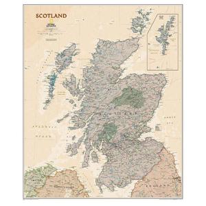 National Geographic Landkaart Schotland