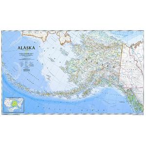 National Geographic Kaart Alaska (Engels)