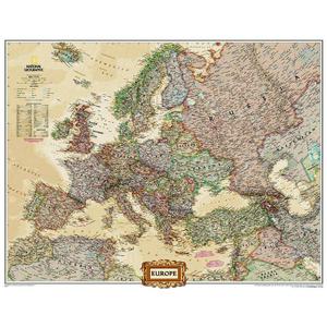 National Geographic Continentkaart Europa (76 x 61 cm)