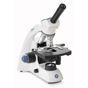 Euromex Microscoop Mikroskop BioBlue, BB.4240, mono, DIN, semiplan, 40x-600x, 10x/18, LED, 1W