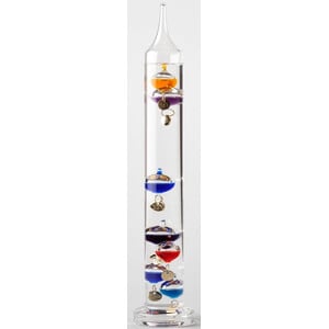 AstroMedia Weerstation Galileo thermometer