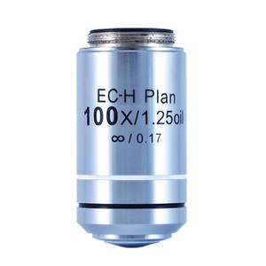 Motic Objectief CCIS plan-achromatisch EC-H PL, 100x/1,25 (WD=0,15mm)