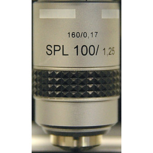 Hund Objectief voor donkerveld 100x/1,25-0,60, SPL, voor rechtopstaande microscopen