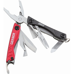 Gerber Mini multitool DIME, grijs-rood