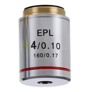 Euromex Objectief IS.7104, 4x/0.10, wd 15,2 mm, EPL, E-plan (iScope)