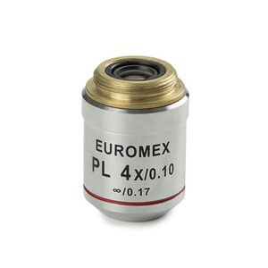 Euromex Objectief AE.3104, 4x/0.10, w.d. 11,9 mm, PL IOS infinity, plan (Oxion)
