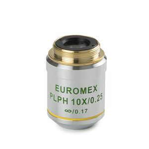 Euromex Objectief AE.3126, 10x/0.25, w.d. 12,1 mm, PLPH IOS infinity, plan, phase (Oxion)