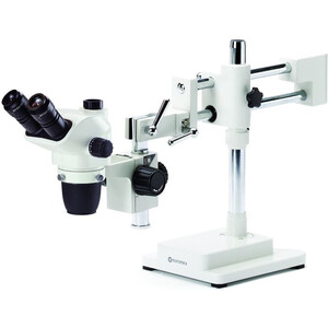 Euromex NZ.1703-B, NexiusZoom EVO, 6,5x tot 55x, dubbelarmig statief, w.o. verlichting, trino
