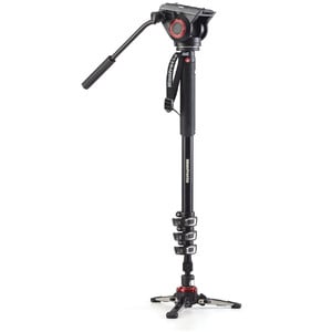 Manfrotto Aluminium monopod MVMXPRO500, met vloeistof-2-weg-kop