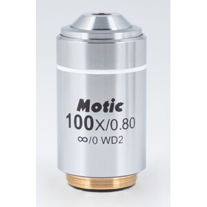 Motic Objectief 100x/0,8 (AA=2mm), CCIS LM Plan achro. invers