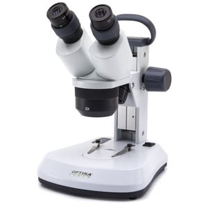 Optika Stereo microscoop SFX-91, bino, 10x, 20x, 40x, tandheugelstatief, draaibare kop