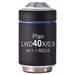Motic Objectief LWD PL, CCIS, plan, achro, 40x/0.5, w.d.3.0mm (AE2000)