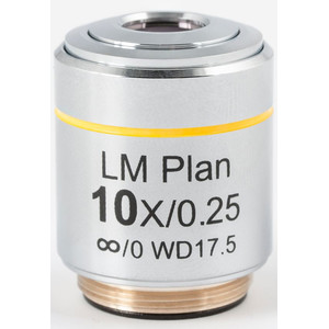 Motic Objectief LM PL, CCIS, LM, plan, achro, 10X/0.3, w.d.17.5mm (AE2000 MET)