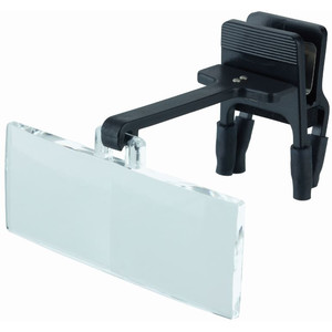 Schweizer Vergrootglazen Basic-Line RIDO-CLIP met voorzetloep, 2,35x/5,5D, 180mm B.D.