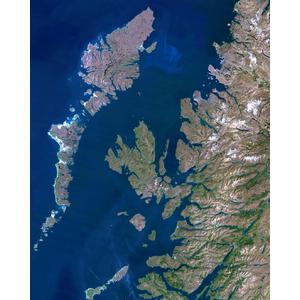 Planet Observer regiokaart Hebrides & West Coast