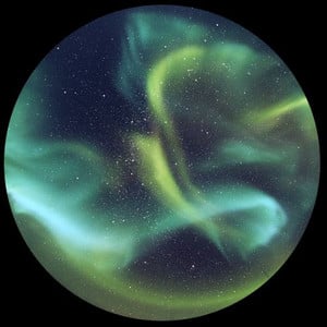 astrial Dia voor de Sega Homestar Planetarium Aurora Australis Scenic