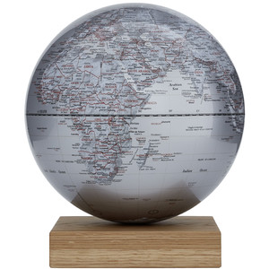 emform Globe Platon Oak Silver 25cm