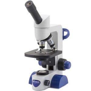 Optika Microscoop B-61, mono, 40-400x, LED, Akku