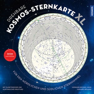 Kosmos Verlag Sterrenkaart Drehbare Kosmos-Sternkarte XL 34cm
