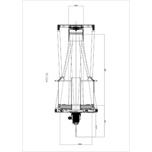 Omegon Hoofdspiegel 16'' F/8 Ritchey-Chrétien mirror set