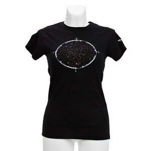 Omegon T-shirt sterrenkaart, voor vrouwen, maat M