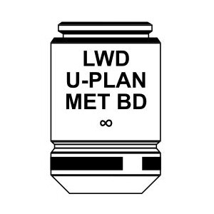 Optika Objectief IOS LWD U-PLAN MET BD objective 10x/0.30, M-1095