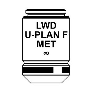 Optika Objectief IOS LWD U-PLAN F MET objective 50x/0.80, M-1174