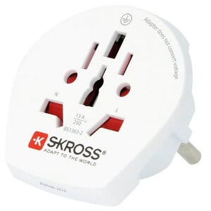 Skross Stroomvoorziening Reisadapter Wereld naar Europe