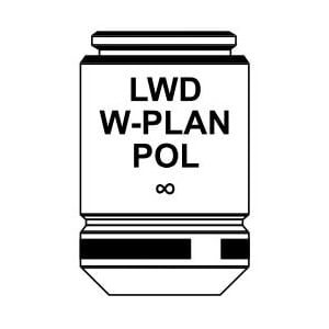 Optika Objectief IOS LWD W-PLAN POL objective 5x/0.12, M-1136