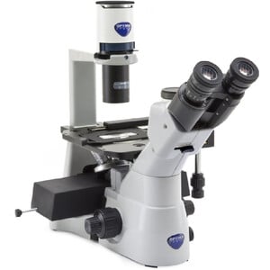 Optika Omgekeerde microscoop IM-3LD4, trino, IOS U-PLAN F, LED-FLUO, LWD, 400x, 4 empty filter slots