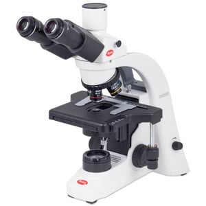 Motic Microscoop BA210 trino, INFINITY, EC-plan, achro, 40x-400x, LED