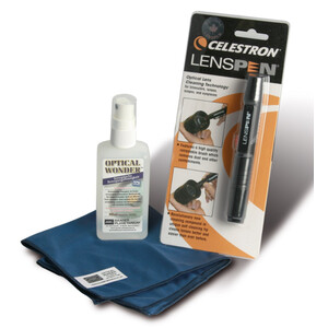 Baader Optische reinigingsvloeistof Optical Wonder 100ml met doekje en LensPen