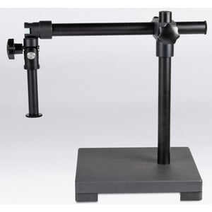 Motic -industrieel statief met scharnierarm, horizontaal armstatief, basisplaat, 1 arm, zuil van 400 mm, kolomkopbevestiging