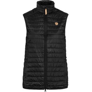 Fjällräven Abisko gewatteerd vest W, 550 Zwart, maat S