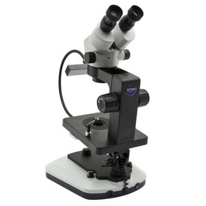 Optika Stereo zoom microscoop OPTIGEM-10, bino, BF, DF, Greenough, w.d. 100mm, 10x/21mm, 0,7x-4.5x
