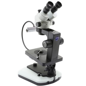 Optika Stereo zoom microscoop OPTIGEM-20 trino, BF, DF, Greenough, w.d. 100mm, 10x/21mm, 0,7x-4.5x