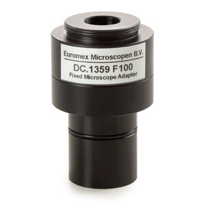 Euromex DC.1359 1x objectief, C-Mount, voor 1 inch Camera's, korte schacht