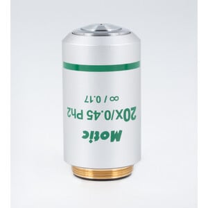 Motic objectief 20X / 0.45,wd 0.8mm, CCIS, UC plan, pos.fase Ph2, oneindig